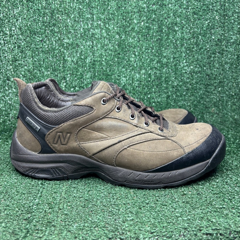 New Balance 955 v1 Gore-Tex Waterproof‎ Leather Walking Shoes Brown Mens 11.5 D